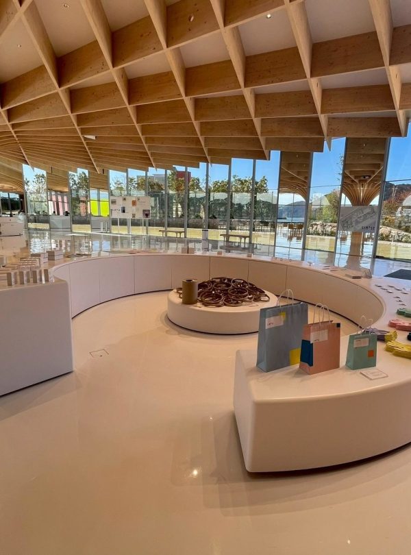 Shimose Art museum inside the bulding Otake