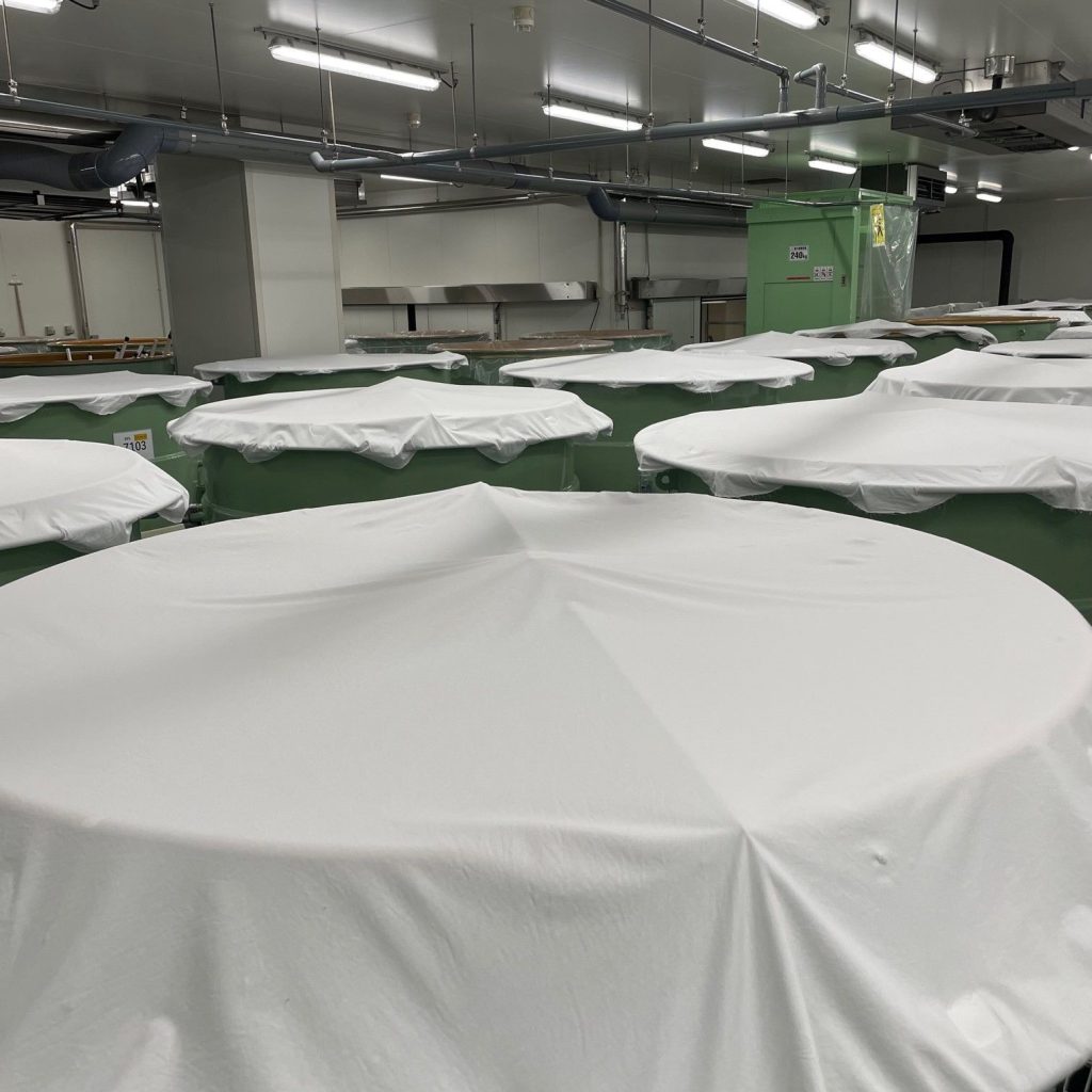 Inside Dassai Brewery Factory