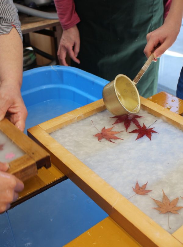 Making Washi Paper